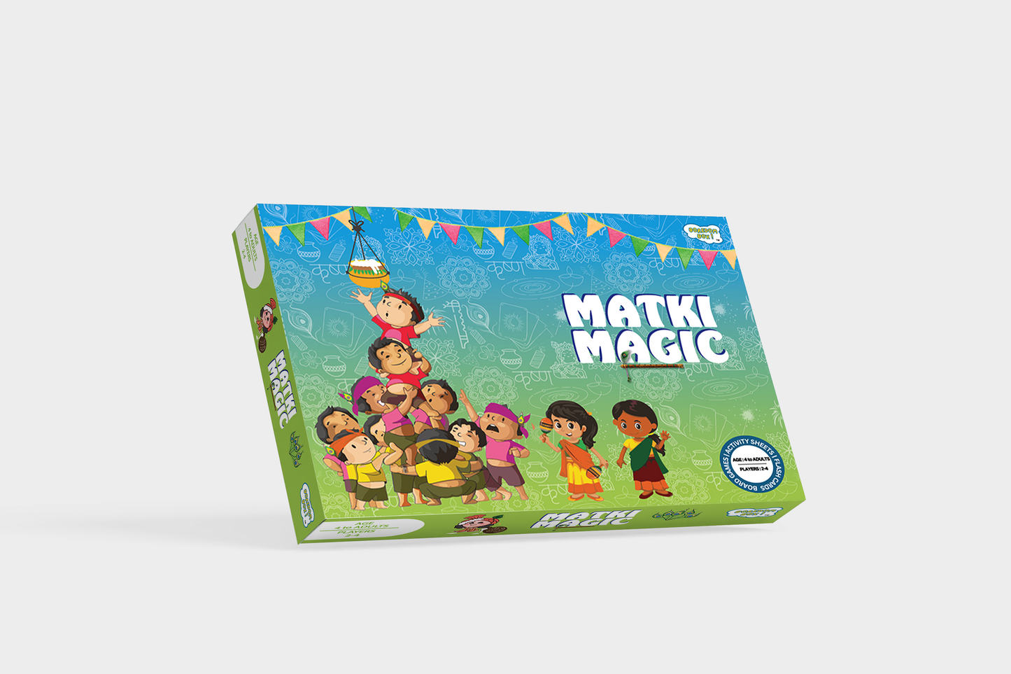 MATKI MAGIC BOARD GAME AND ACTIVITY BOX