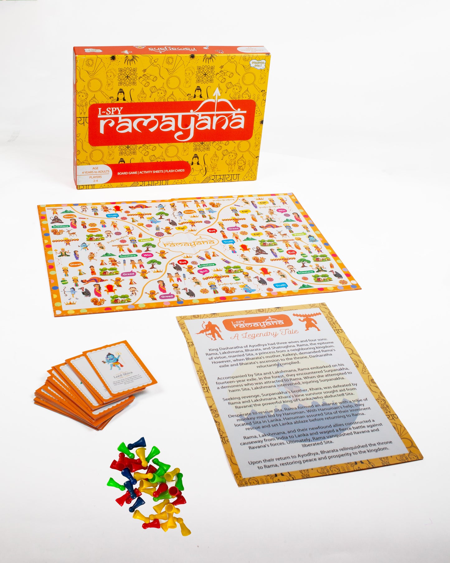 I-SPY RAMAYANA BOARD GAME AND ACTIVITY BOX